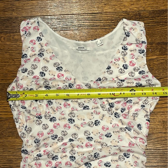 Fitted stretchy Mexx floral dress - size XS - Picture 3 of 8